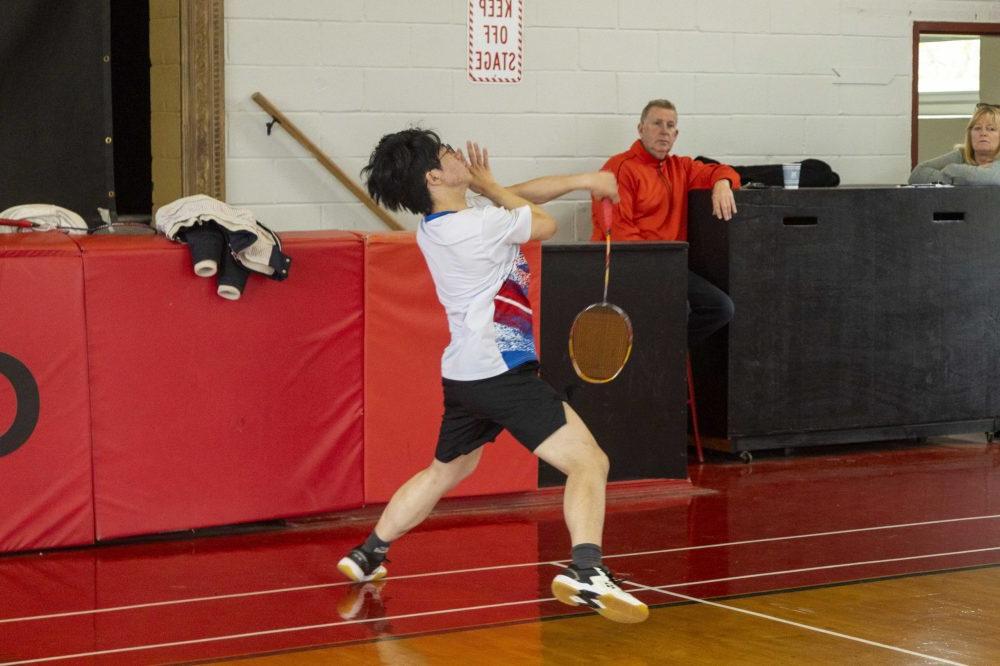 Knox Badminton Action Photo